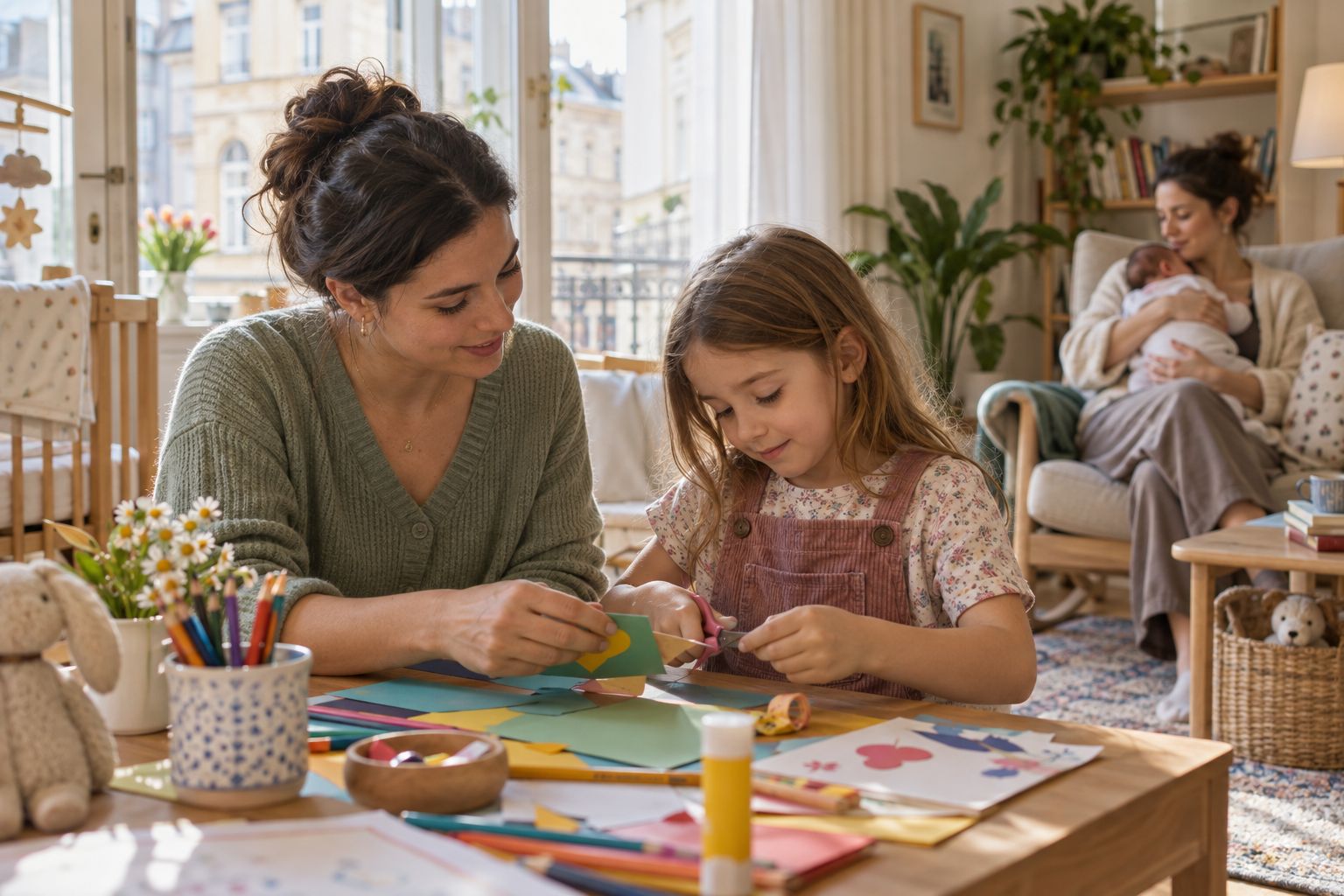 A New Sibling Is Arriving: How Can a Family Nanny Help Maintain the Firstborn Child’s Familiar Routine?